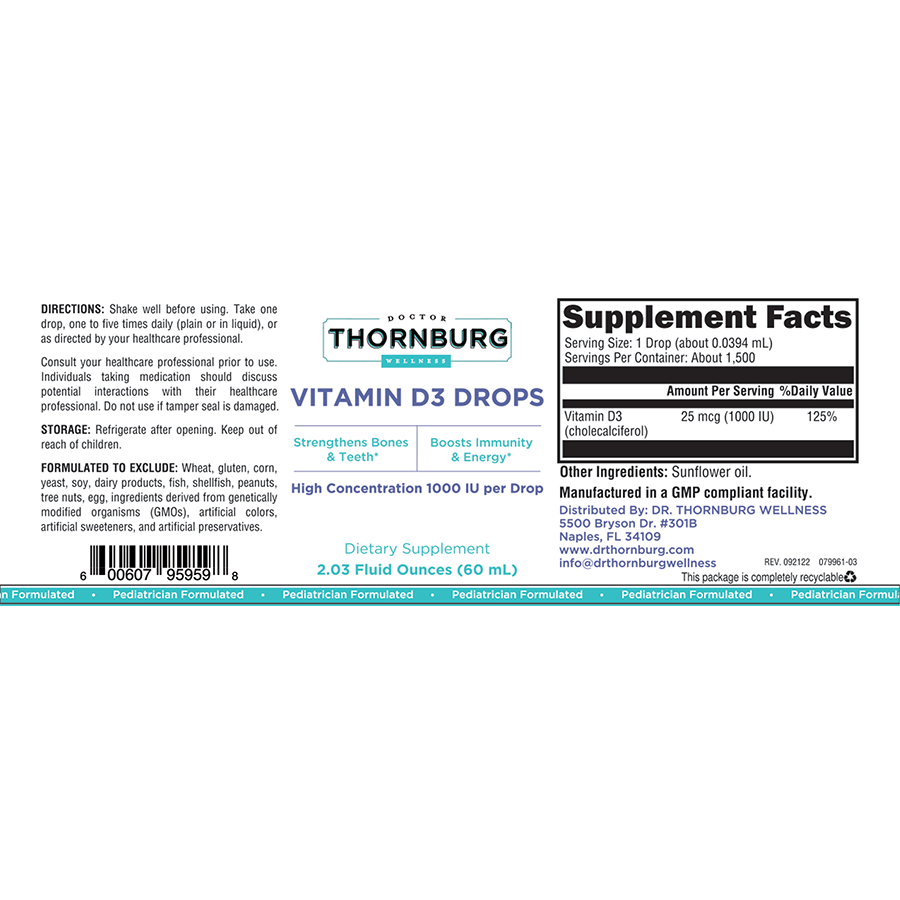 Vitamin D3 Drops