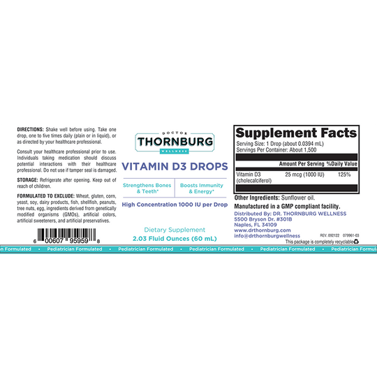 Vitamin D3 Drops