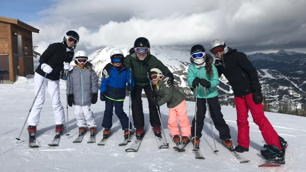 Dr. Thornburg Family Ski Trip in Montana