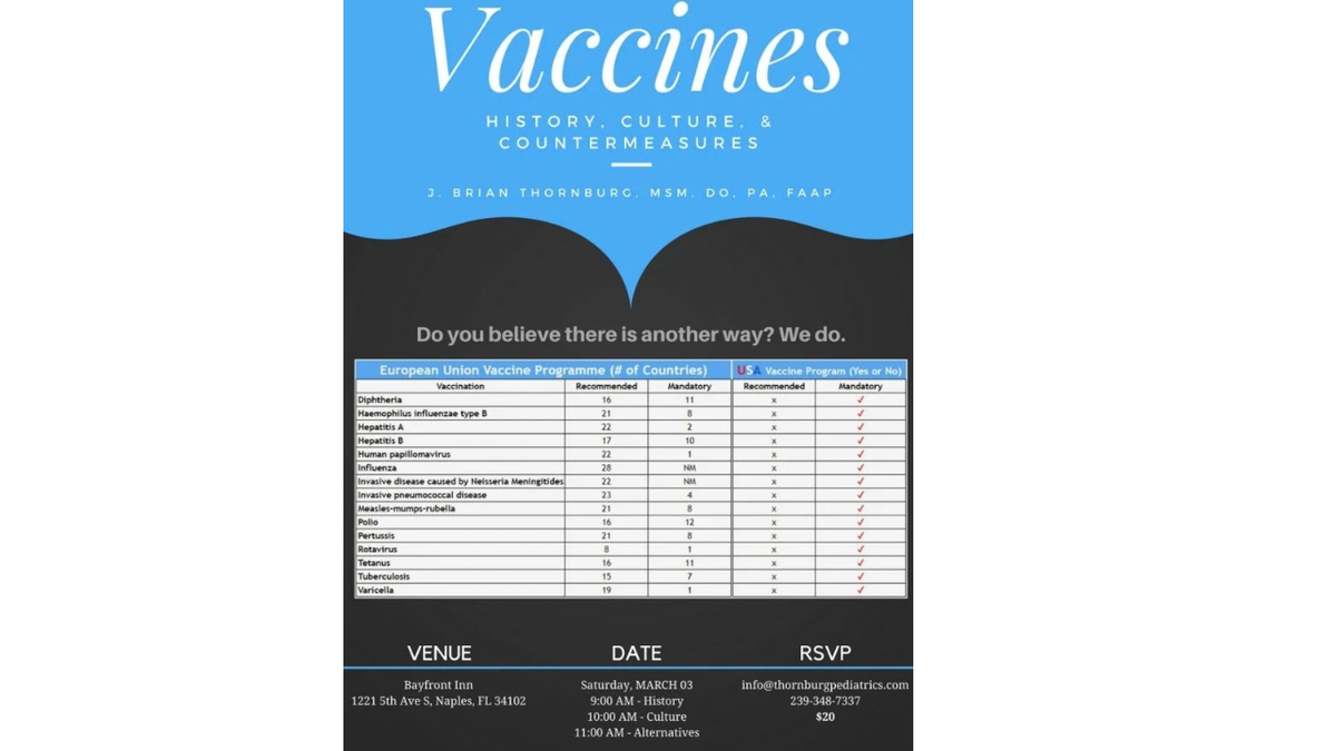 Vaccines: History, Culture, and Countermeasures