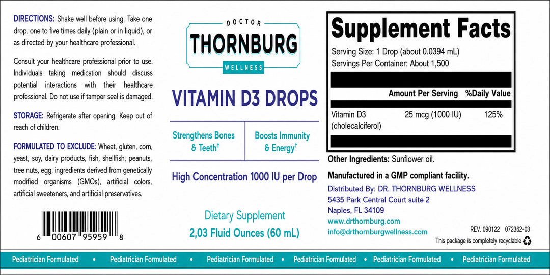 Vitamin D3 Drops