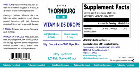 Vitamin D3 Drops
