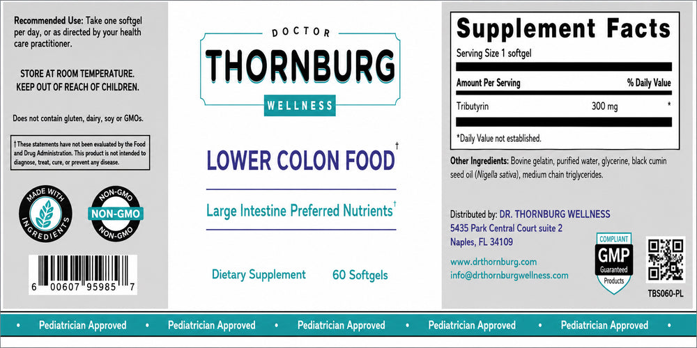 Lower Colon Food