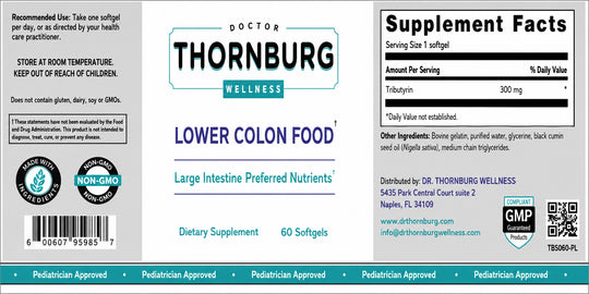 Lower Colon Food