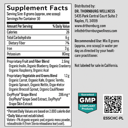 Picky Eater Daily Greens